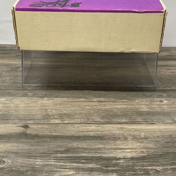 Vintage ANCHOR HOCKING Early American Prescut 8 Piece Snack Set Orig. Box EUC - Picture 6 of 14